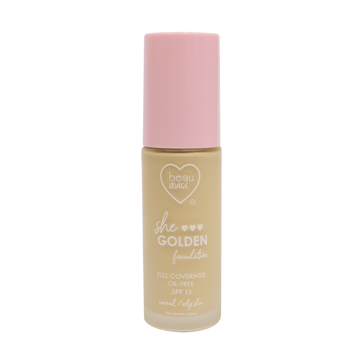 BASE LIQUIDA MATTE SHE GOLDEN SPF 50 BEAUVISAGE