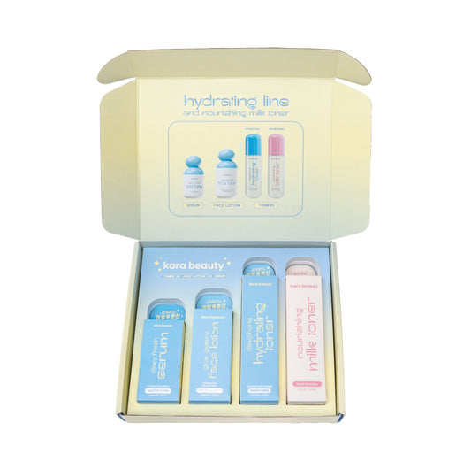 PR BOX COLECCIÓN HIDRATANTE DEW IT BETTER KARA BEAUTY