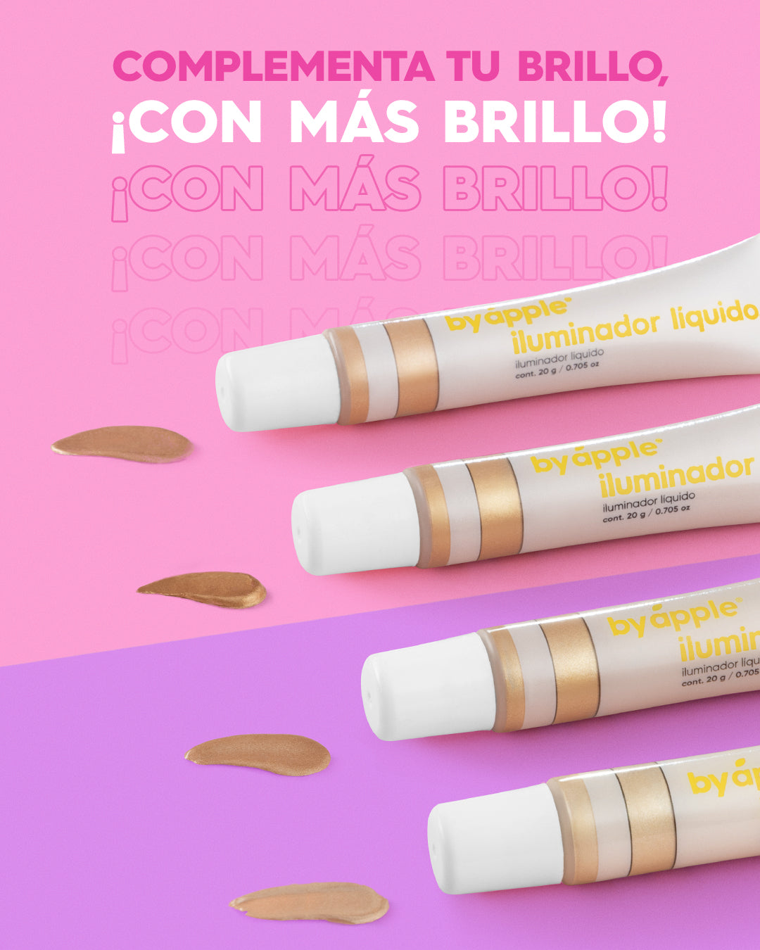 ILUMINADOR LIQUIDO GOLDEN  BY APPLE