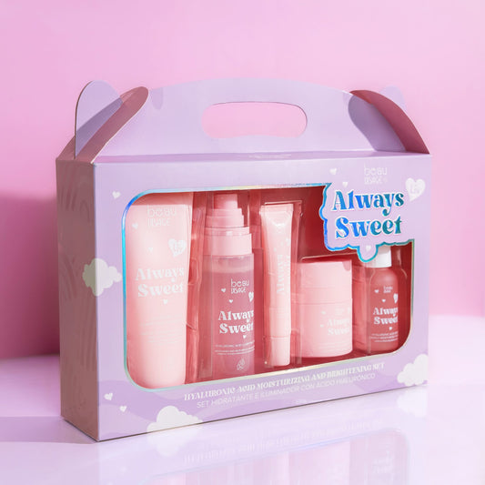 SET CUIDADO FACIAL ACIDO HIALURONICO ALWAYS SWEET