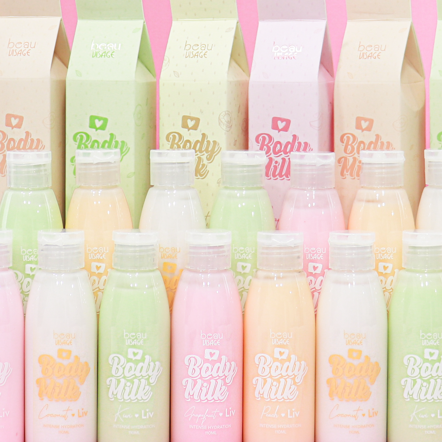 LECHES CORPORALES FRUTALES BEAUVISAGE