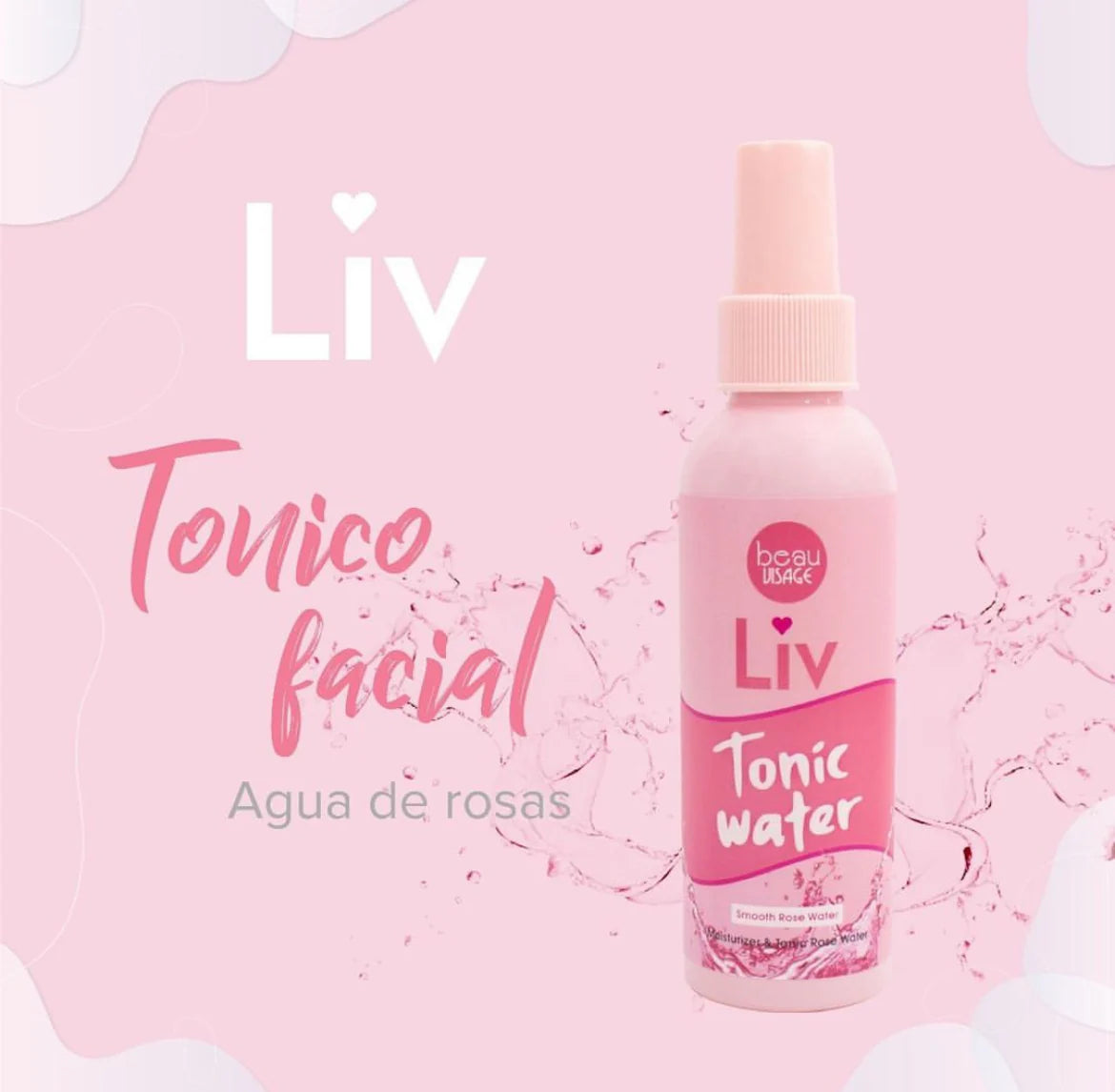 TONICO DE AGUA DE ROSAS LIV BEAUVISAGE