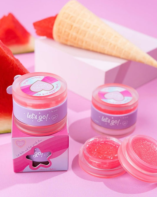 BALSAMO Y EXFOLIANTE DE LABIOS LETS GO! BEAUVISAGE