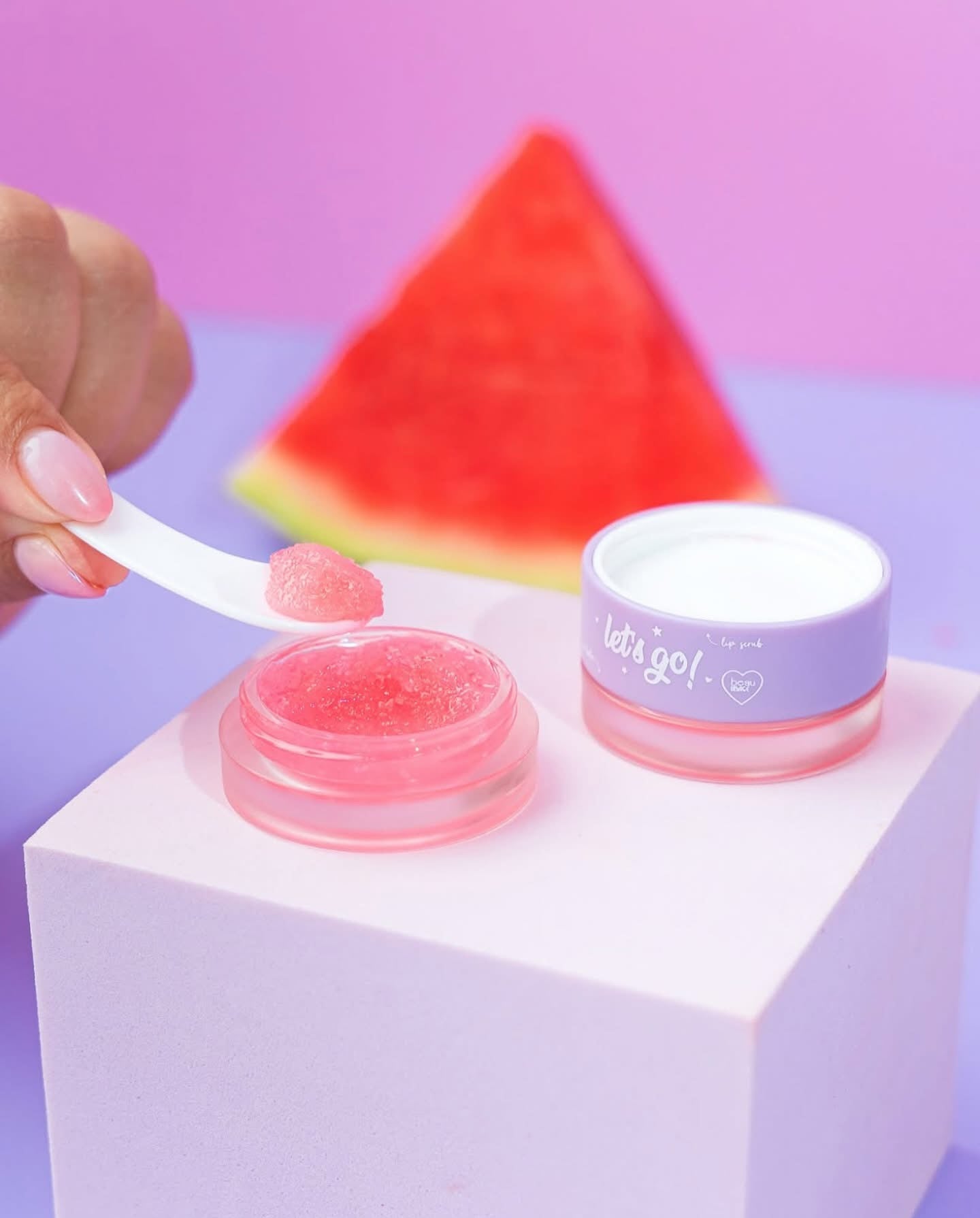 BALSAMO Y EXFOLIANTE DE LABIOS LETS GO! BEAUVISAGE