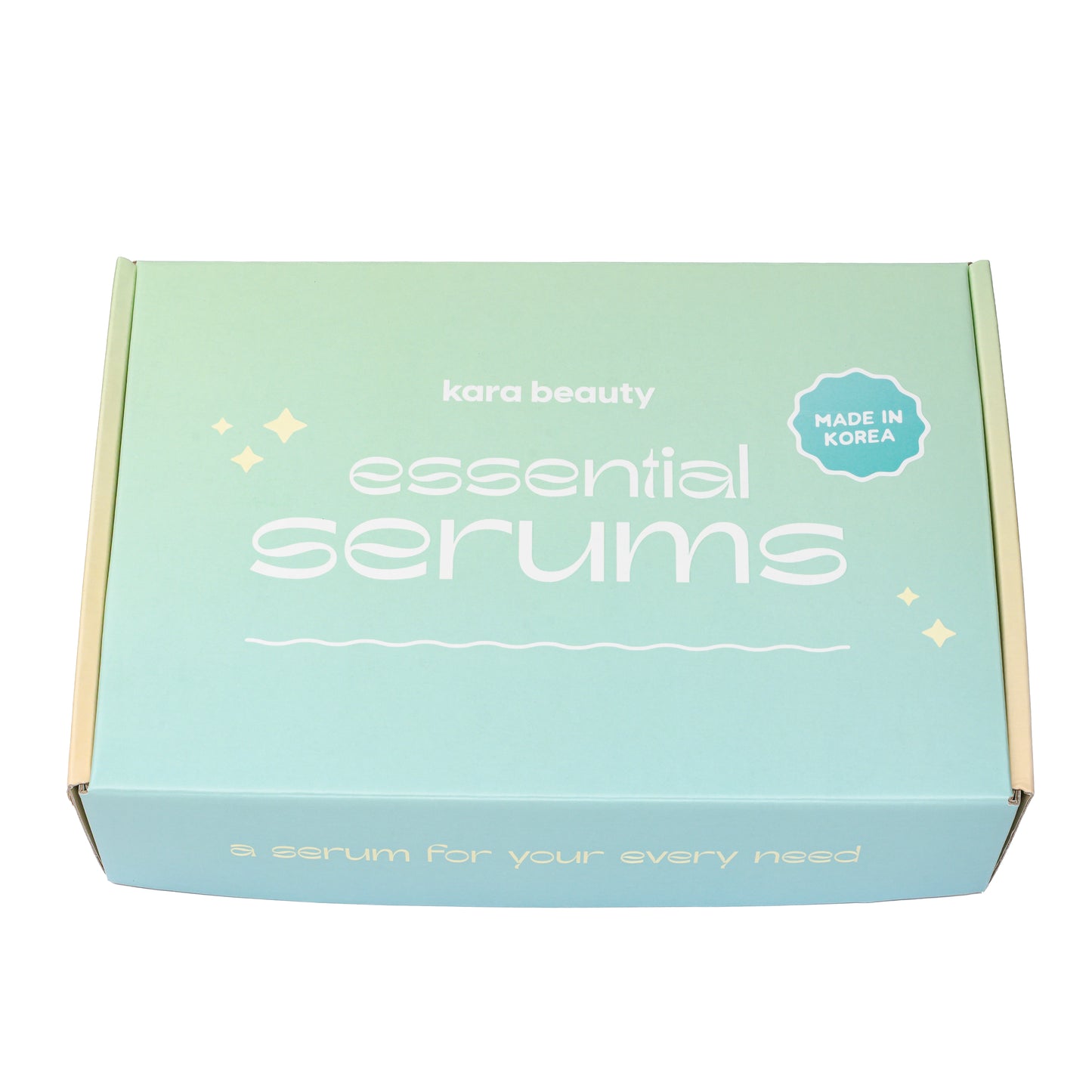 PR BOX ESSENTIAL SERUMS KARA BEAUTY