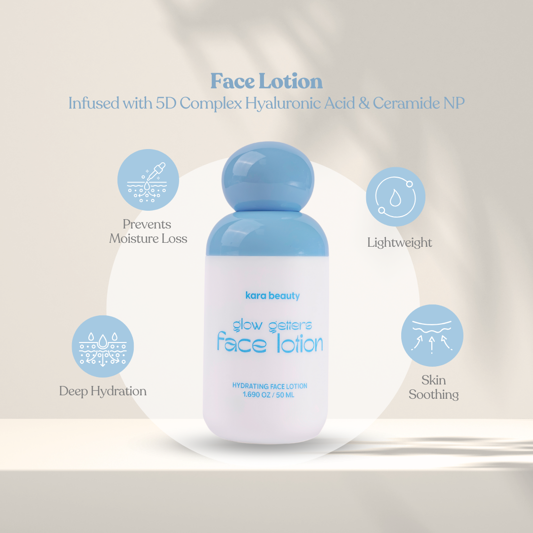 LOCION FACIAL GLOW GETTERS KARA BEAUTY