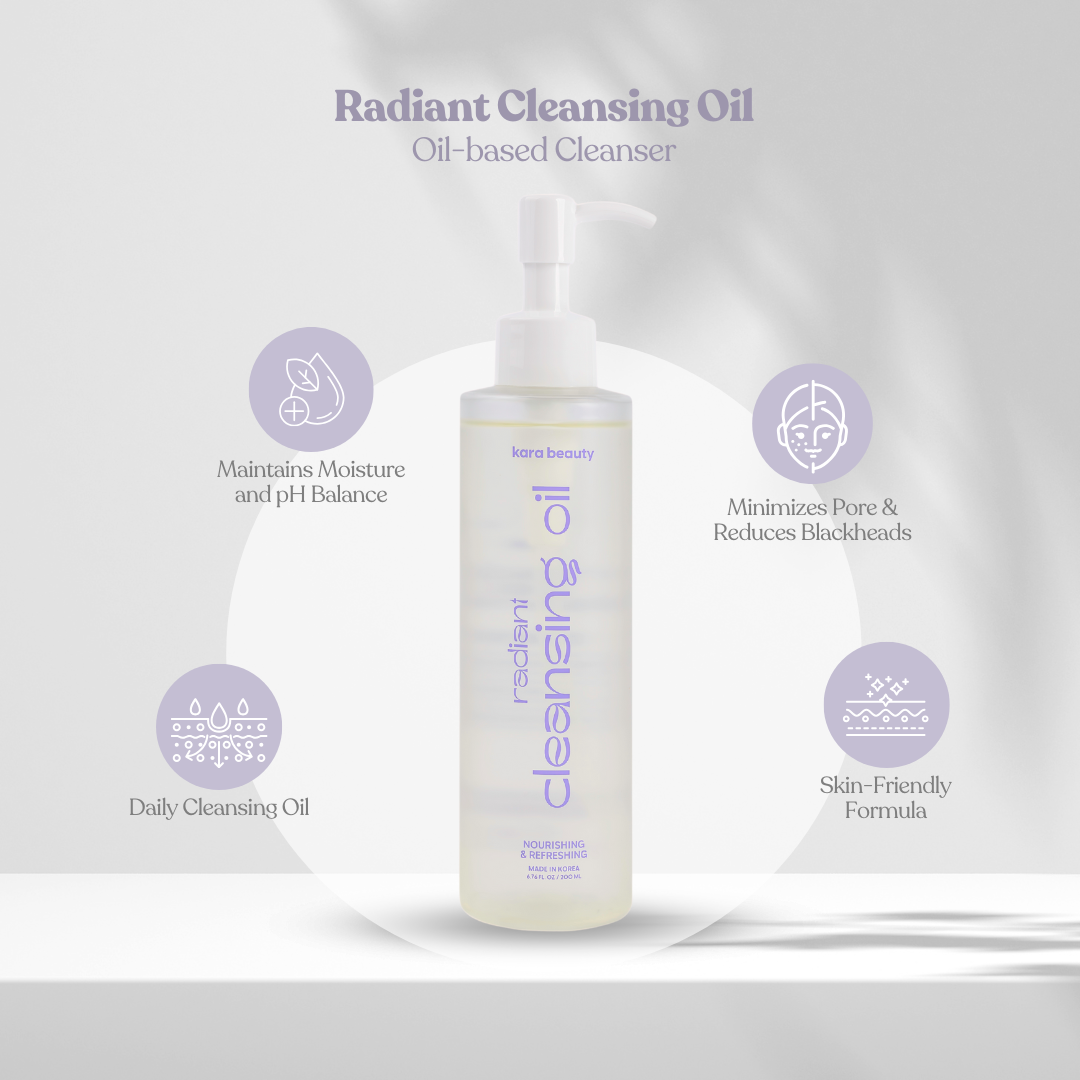 ACEITE LIMPIADOR RADIANT CLEANSING OIL KARA BEAUTY