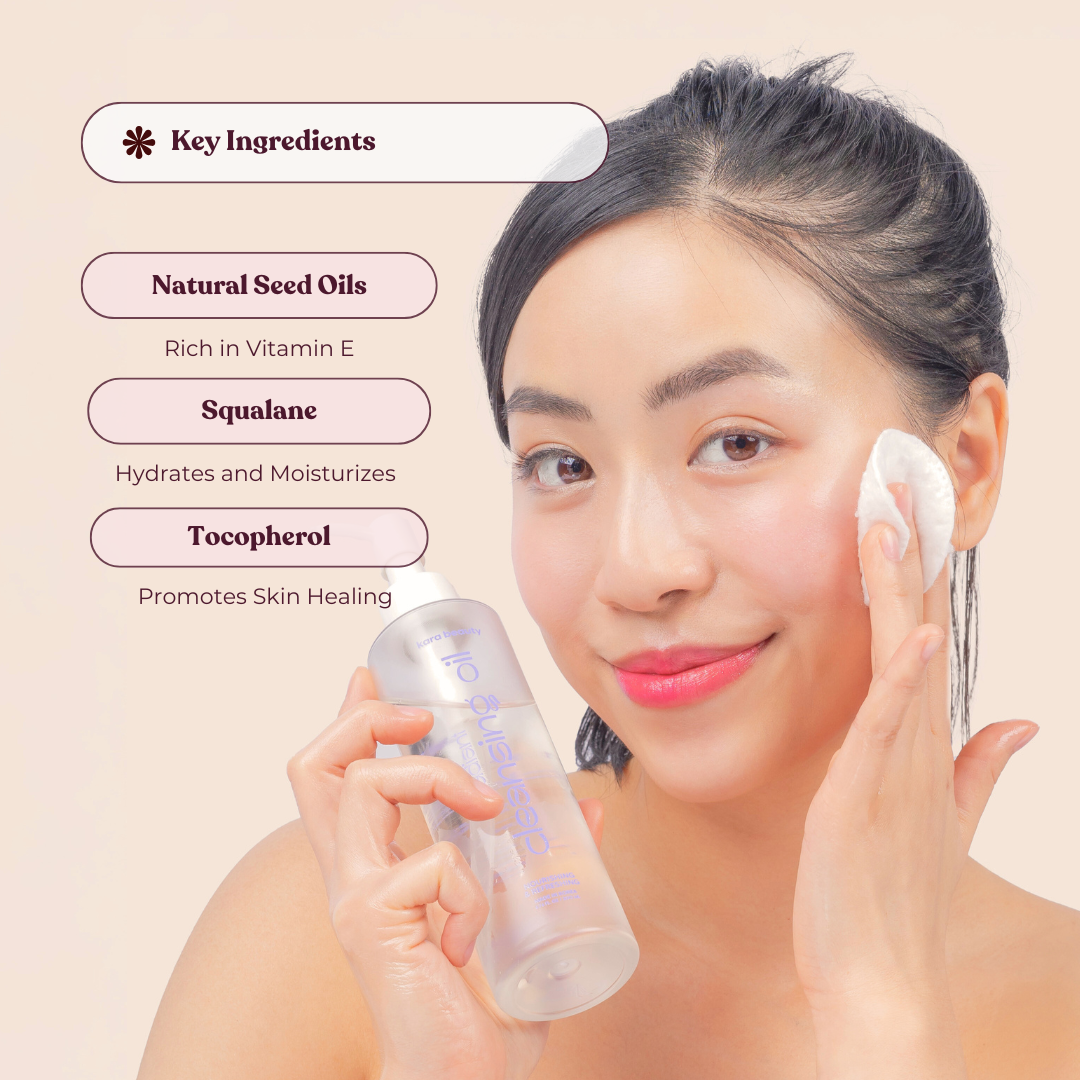 ACEITE LIMPIADOR RADIANT CLEANSING OIL KARA BEAUTY