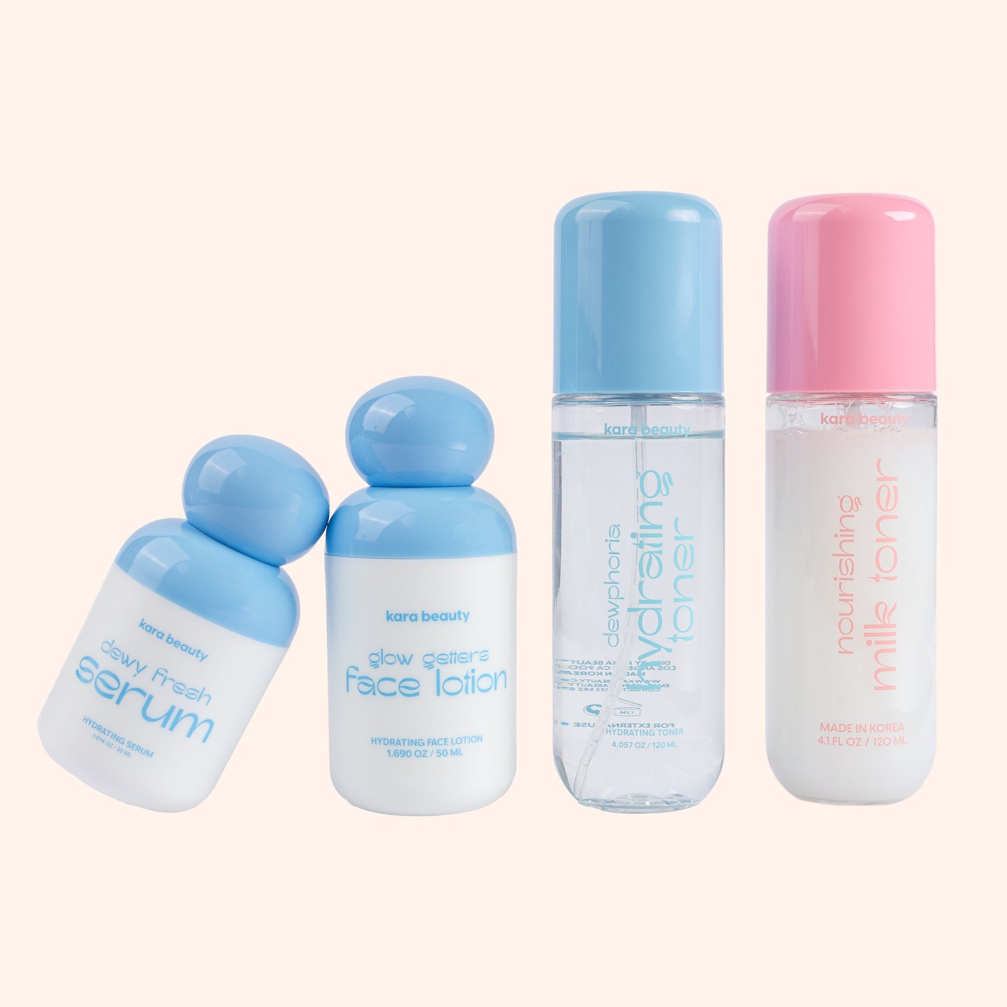 PR BOX COLECCIÓN HIDRATANTE DEW IT BETTER KARA BEAUTY