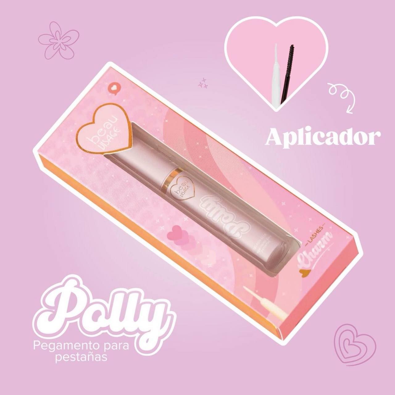 GOMA PARA PESTAÑA POLLY BEAUVISAGE