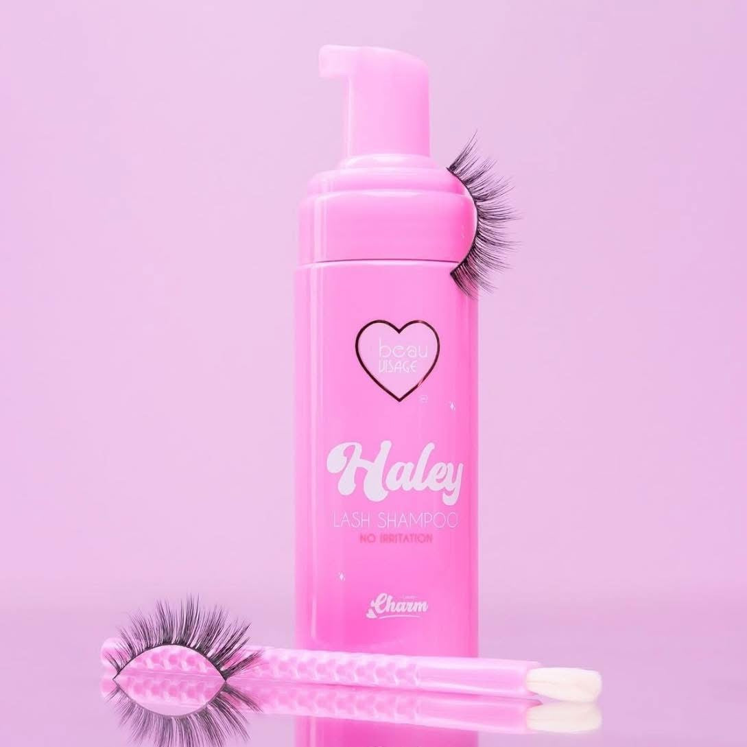 SET DE ESPUMA Y BROCHA PARA PESTAÑAS HALEY BEAUVISAGE