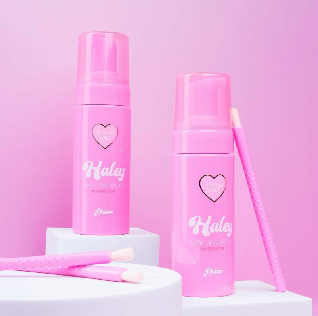 SET DE ESPUMA Y BROCHA PARA PESTAÑAS HALEY BEAUVISAGE