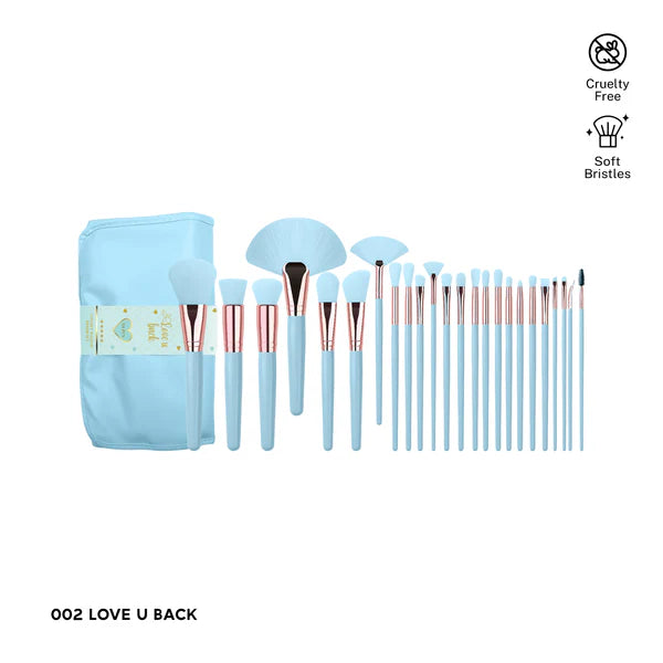 COLLECCION SET BROCHAS MANTA 24 PCS CLUX