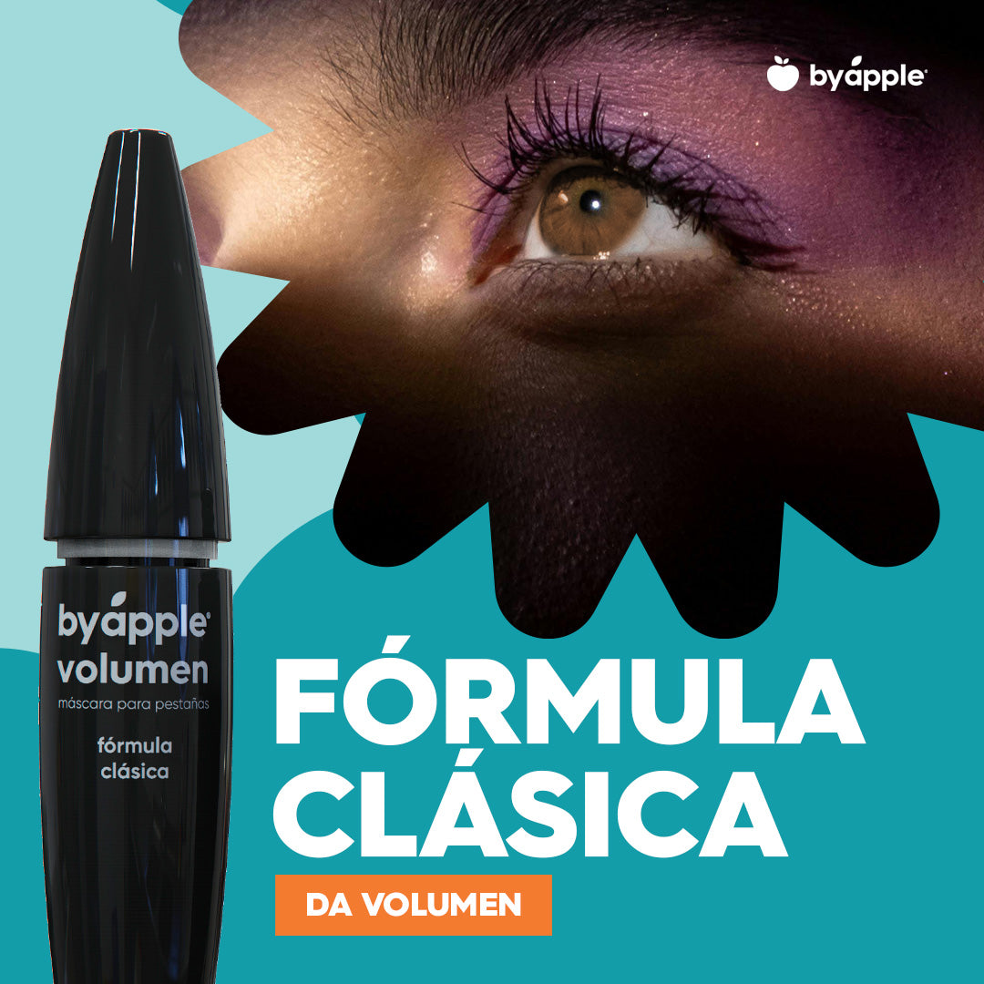 MASCARA DE PESTAÑAS VOLUMEN 10X BY APPLE