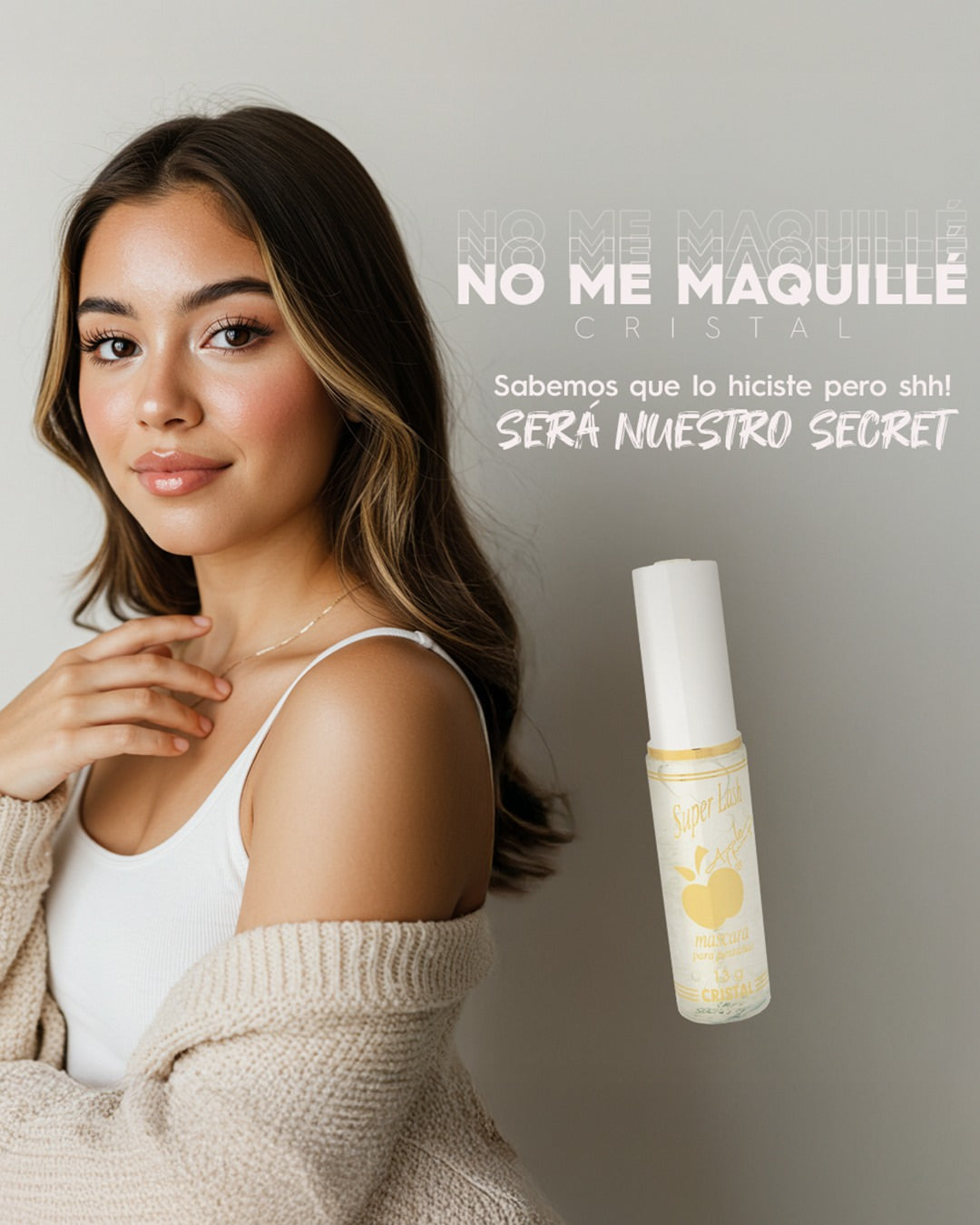 MASCARA DE PESTAÑAS SUPER LASH CRISTAL BY APPLE