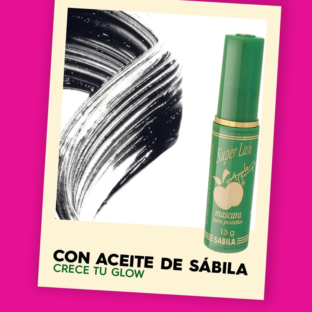 MASCARA BY APPLE SABILA SUPERLASH CEPILLO PINO