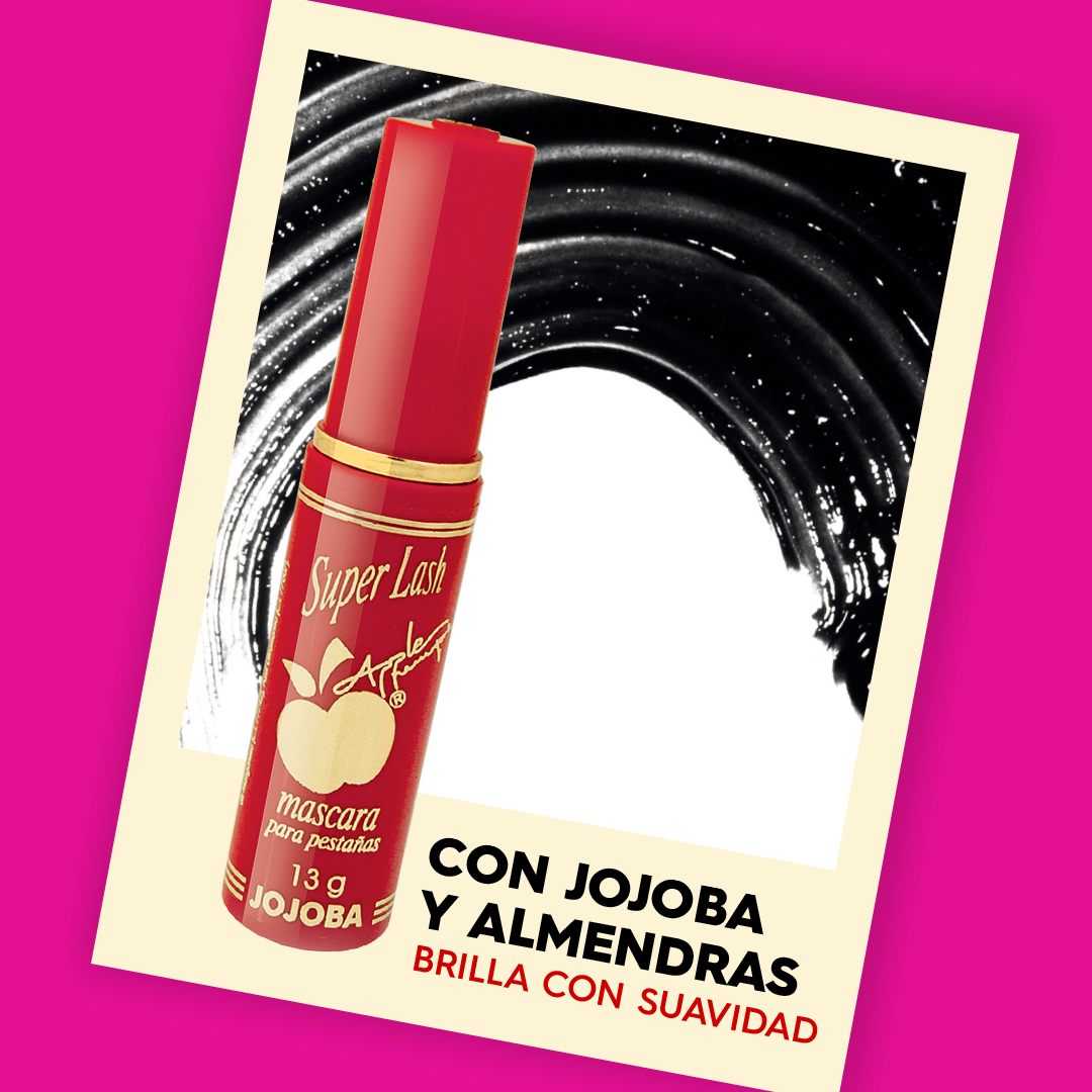 MASCARA BY APPLE JOJOBA SUPERLASH CEPILLO PINO