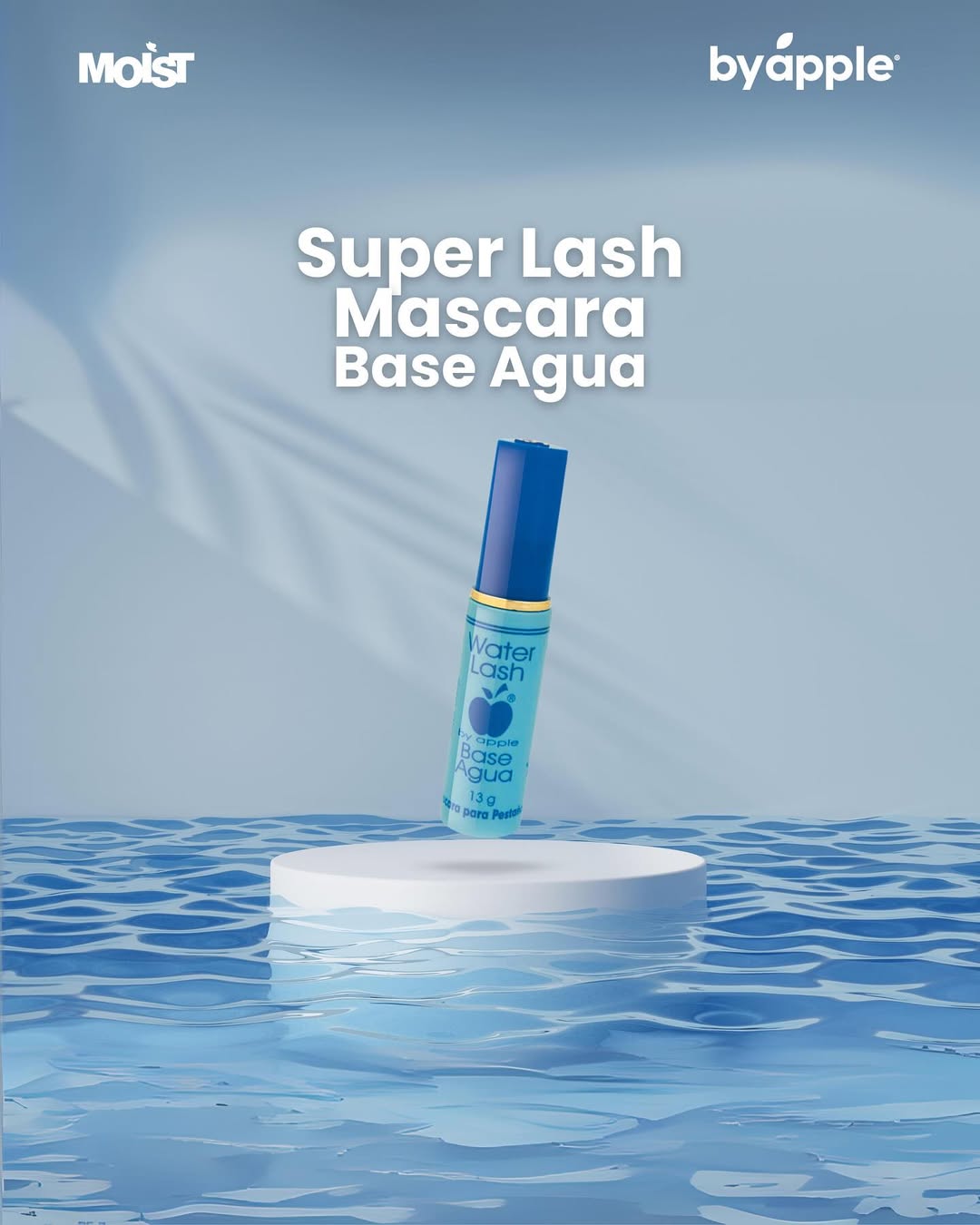MASCARA BY APPLE WATER LASH SUPERLASH CEPILLO PINO