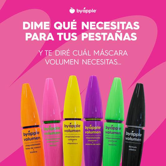 MASCARA DE PESTAÑAS VOLUMEN 10X BY APPLE