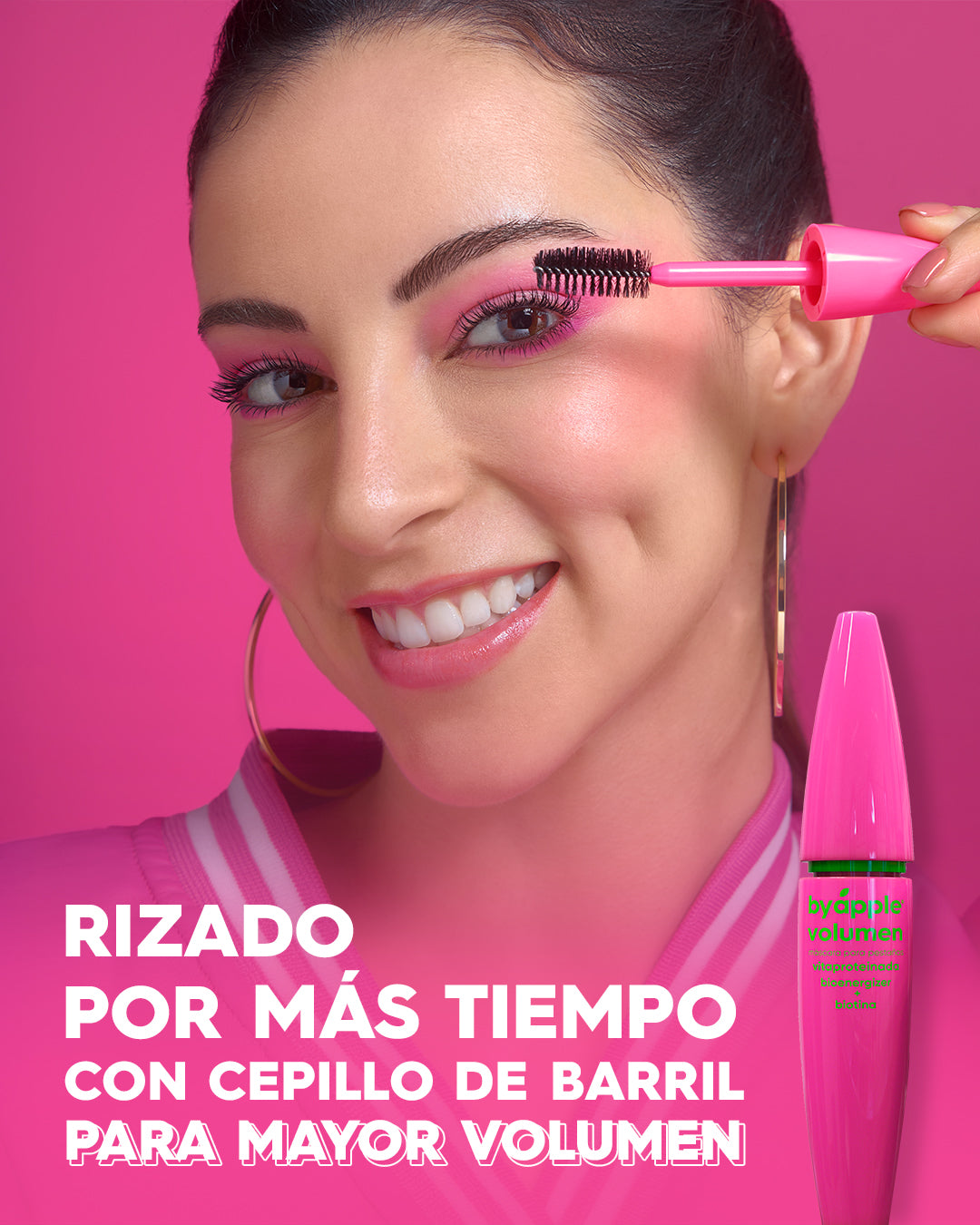 MASCARA DE PESTAÑAS VOLUMEN 10X BY APPLE