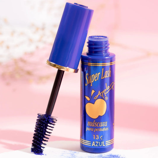 MASCARA BY APPLE AZUL SUPERLASH CEPILLO PINO