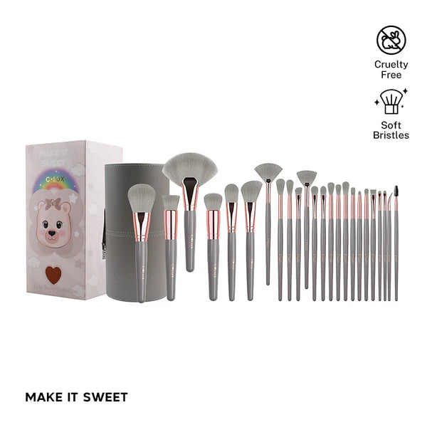 COLECCION BEAR BROCHAS TUBO 24 PCS CLUX