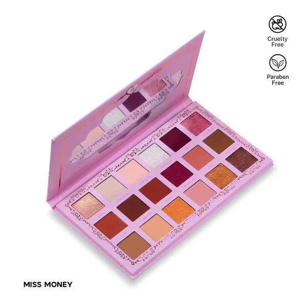 PALETA DE SOMBRAS MISS MONEY 18C CLUX