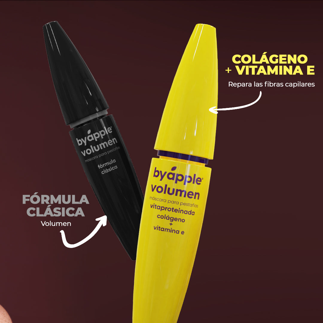 MASCARA DE PESTAÑAS VOLUMEN 10X BY APPLE