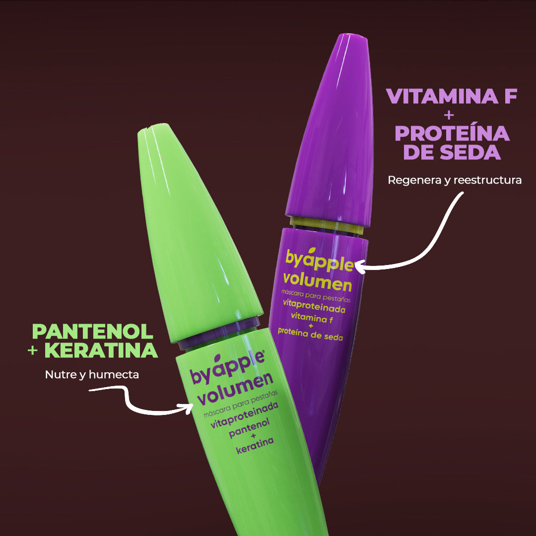 MASCARA DE PESTAÑAS VOLUMEN 10X BY APPLE