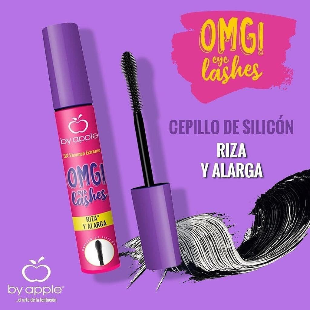 MASCARA DE PESTAÑAS OMG 3X BY APPLE