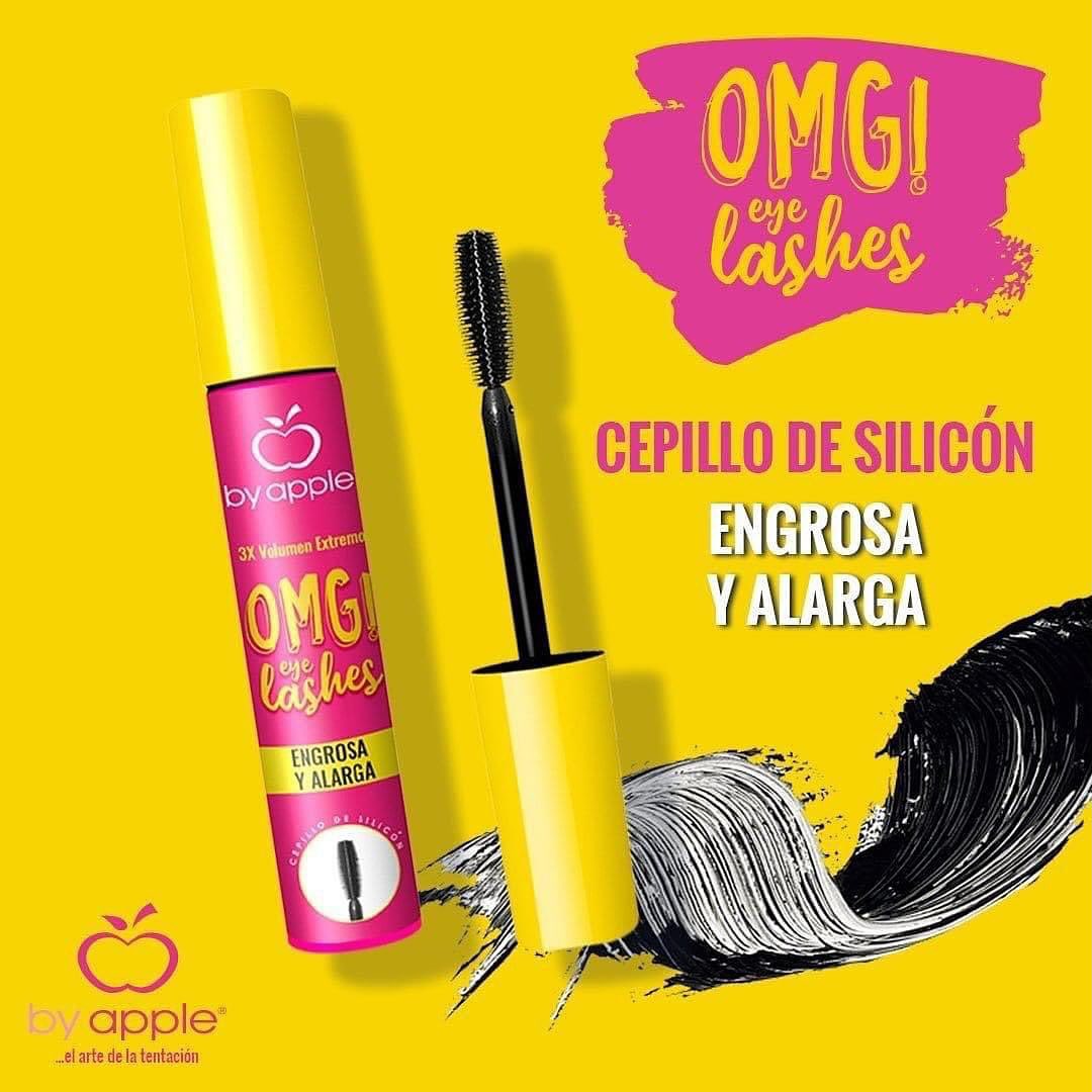 MASCARA DE PESTAÑAS OMG 3X BY APPLE