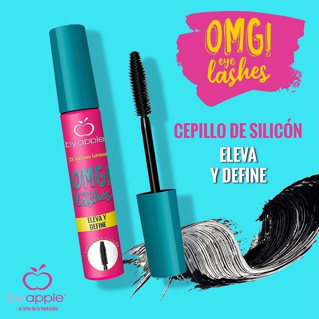 MASCARA DE PESTAÑAS OMG 3X BY APPLE