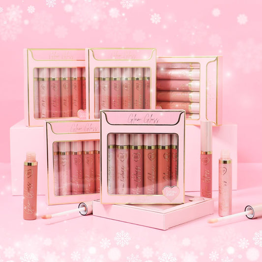 SET DE 6 LIPS GLAM GLOSS BEAUVISAGE