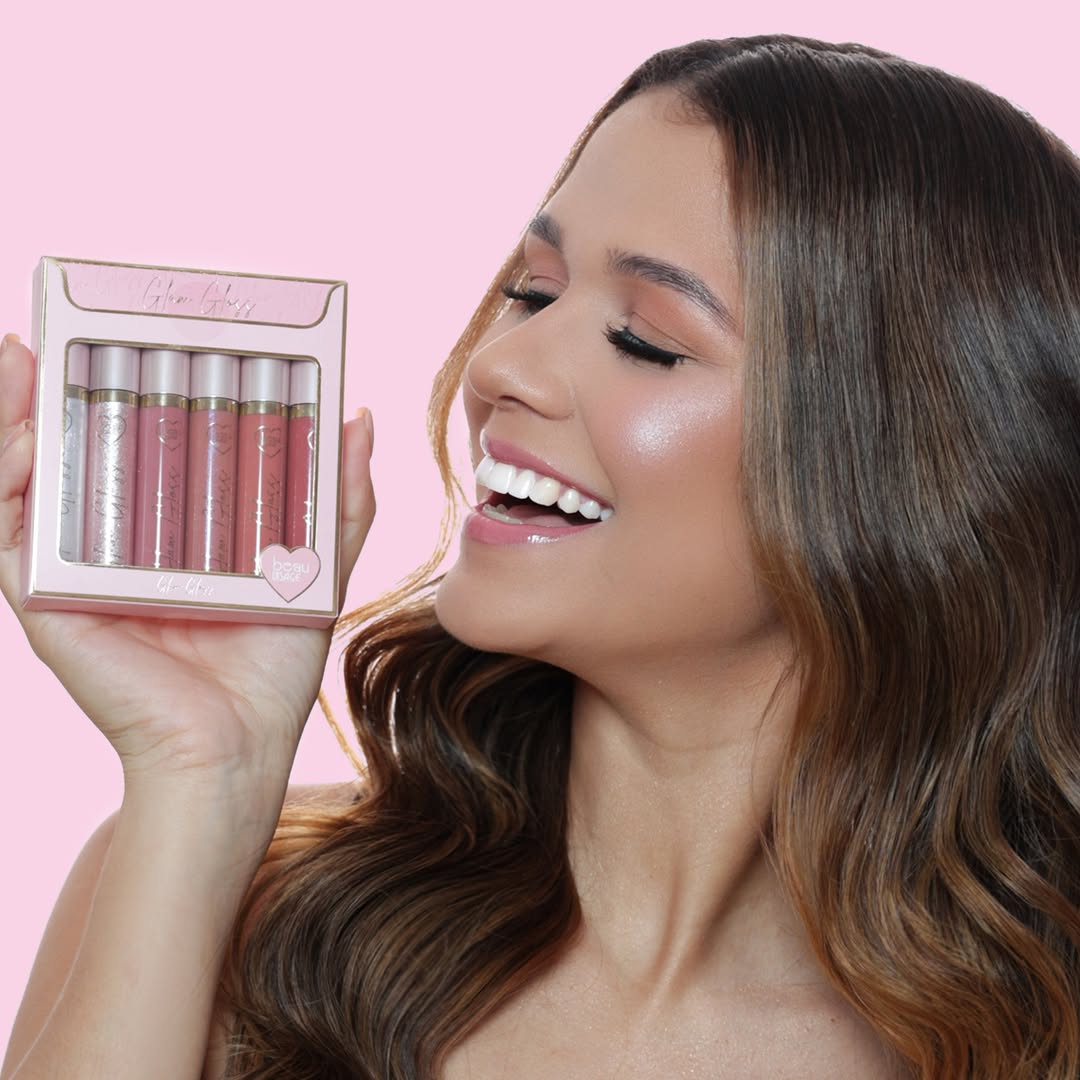 SET DE 6 LIPS GLAM GLOSS BEAUVISAGE