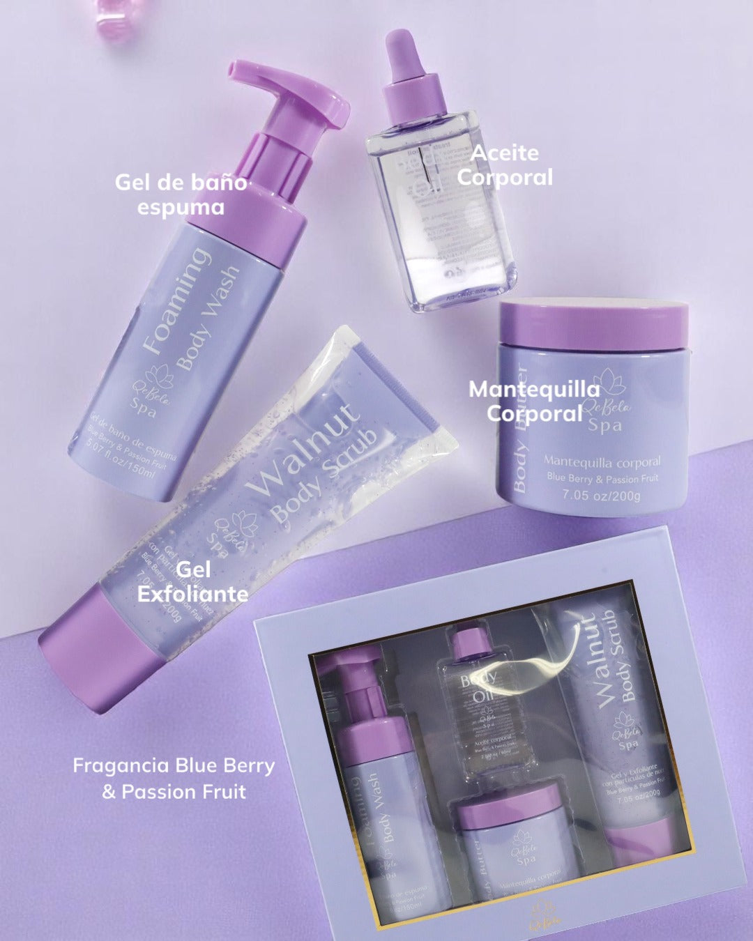 SET SPA QEBELA BLUBERRY