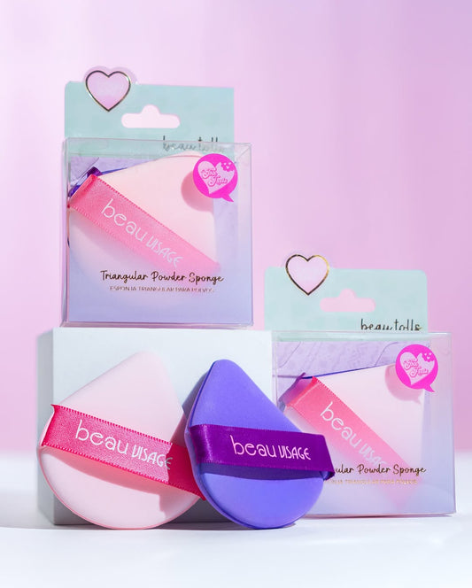 ESPONJA TRIANGULAR DOBLE CUSHION BEAUVISAGE