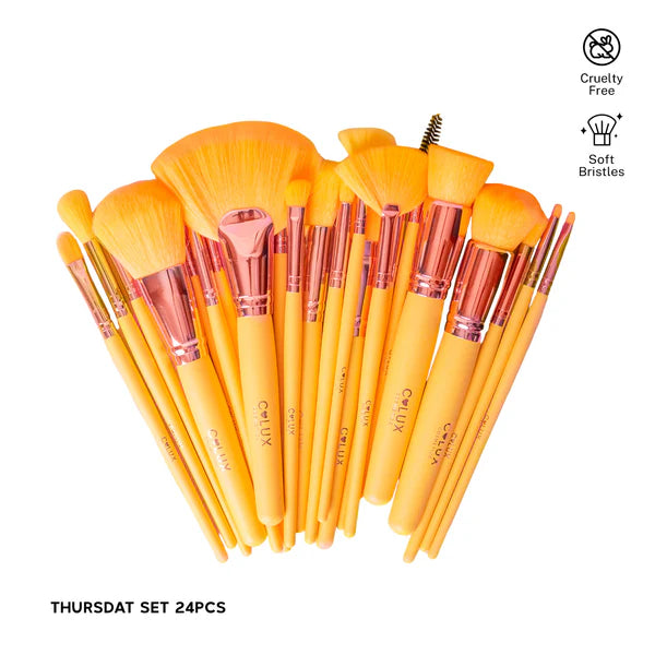 COLECCION WEEKDAYS BROCHAS TUBO 24 PCS CLUX