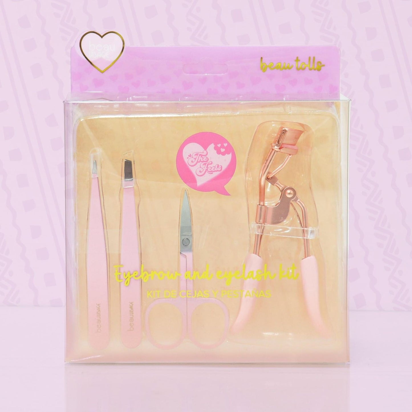 SET DE HERRAMIENTAS P/PESTAÑAS THE FEELS BEAUVISAGE