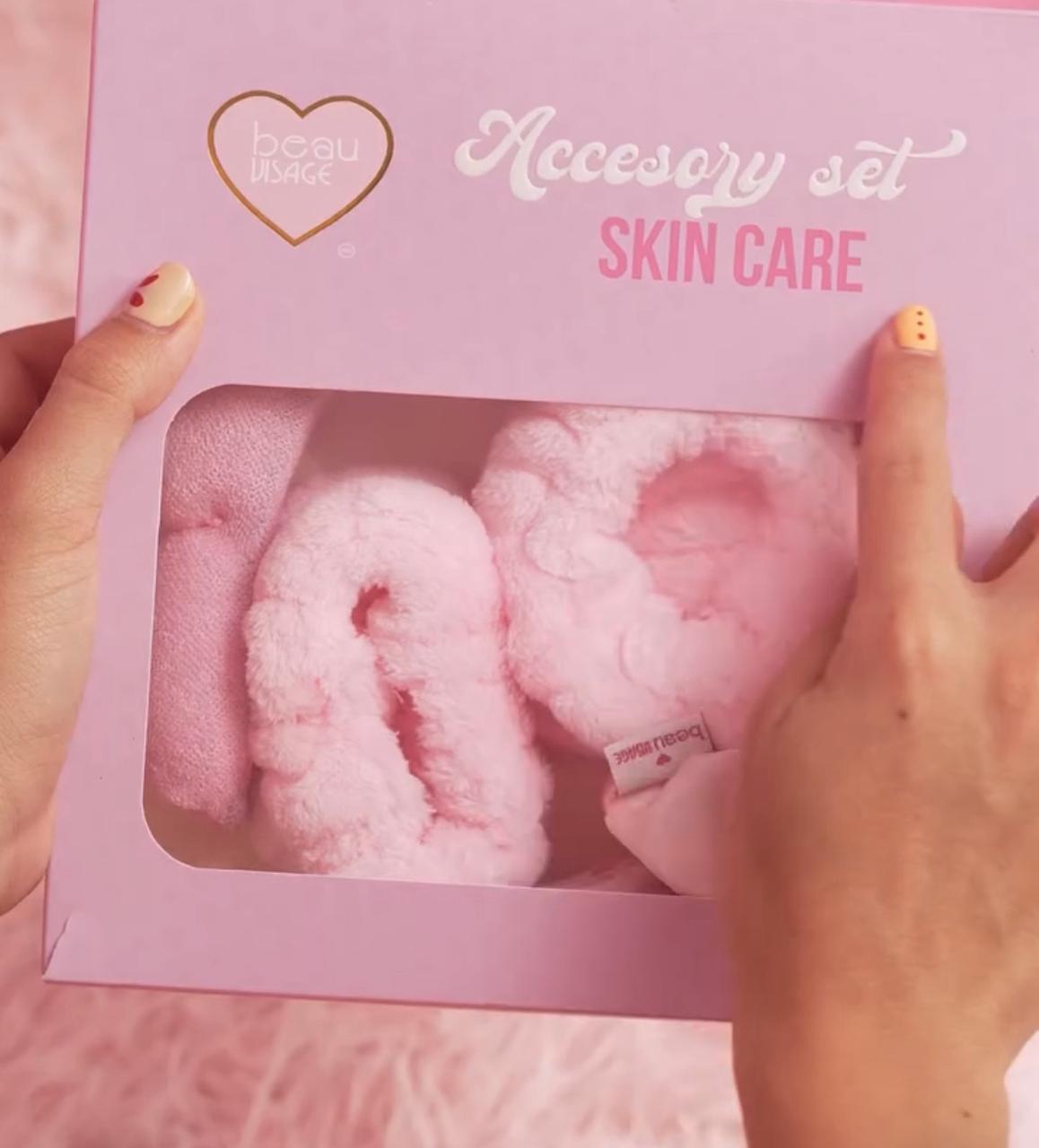 SET ACCESORIO LILA-ROSA NUEVO 2025 BEAUVISAGE