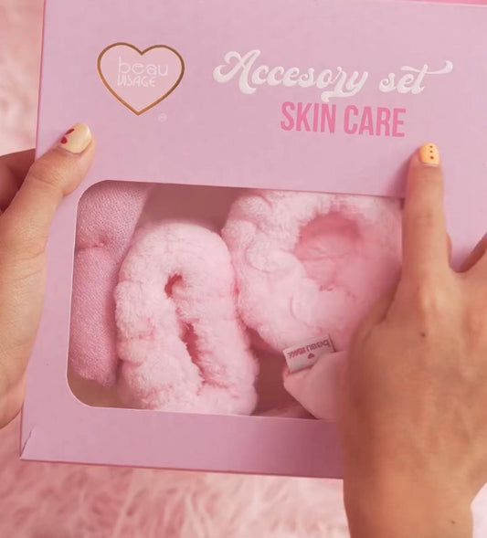 SET ACCESORIO LILA-ROSA NUEVO 2025 BEAUVISAGE