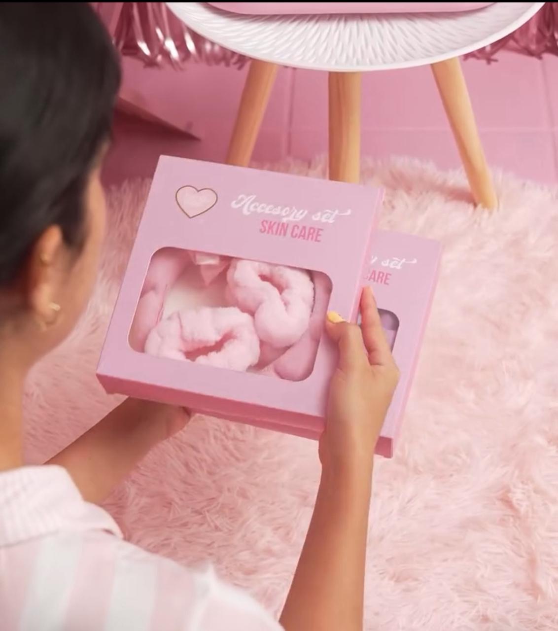 SET ACCESORIO LILA-ROSA NUEVO 2025 BEAUVISAGE