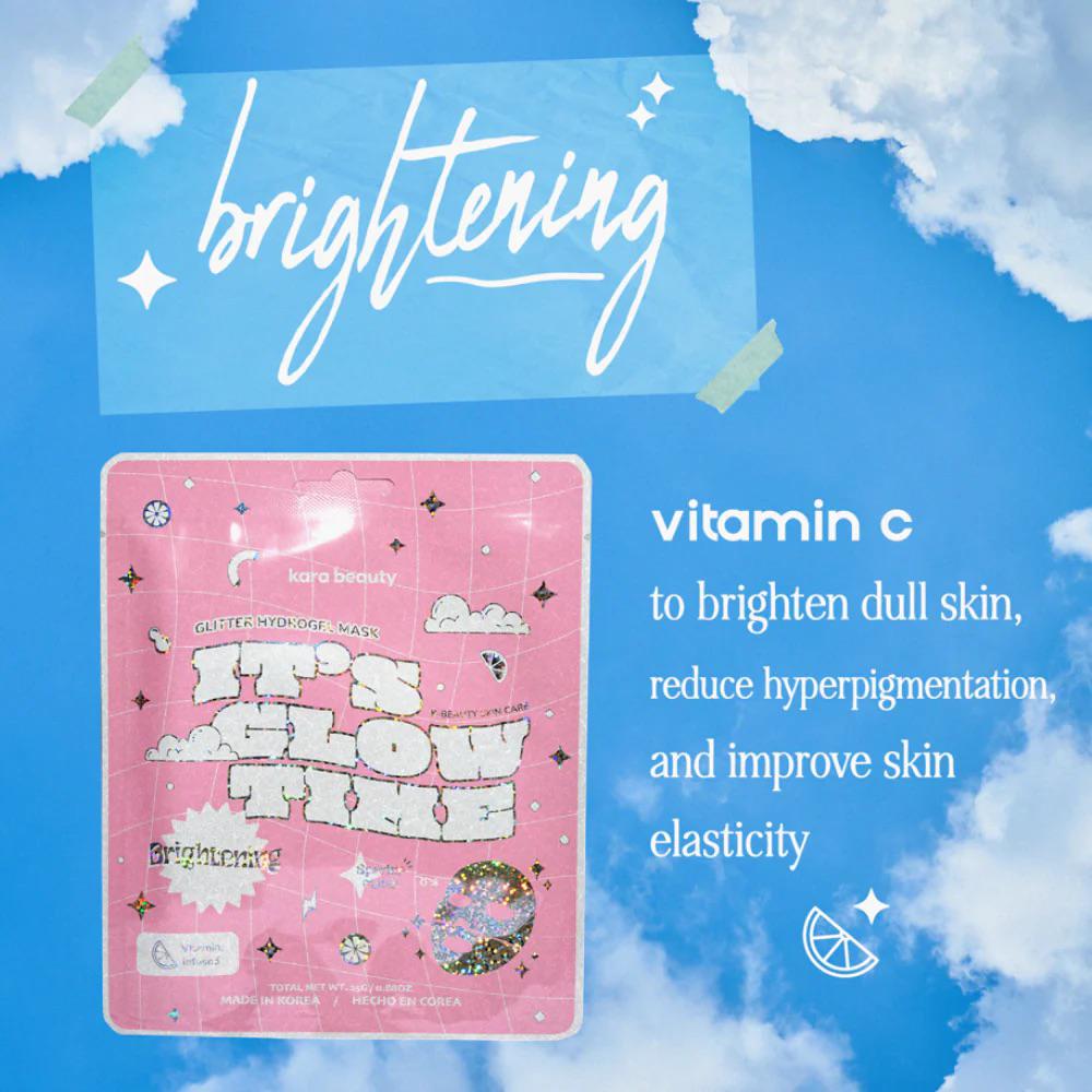 MASCARILLA GLITTER ITS GLOW TIME KARA BEAUTY