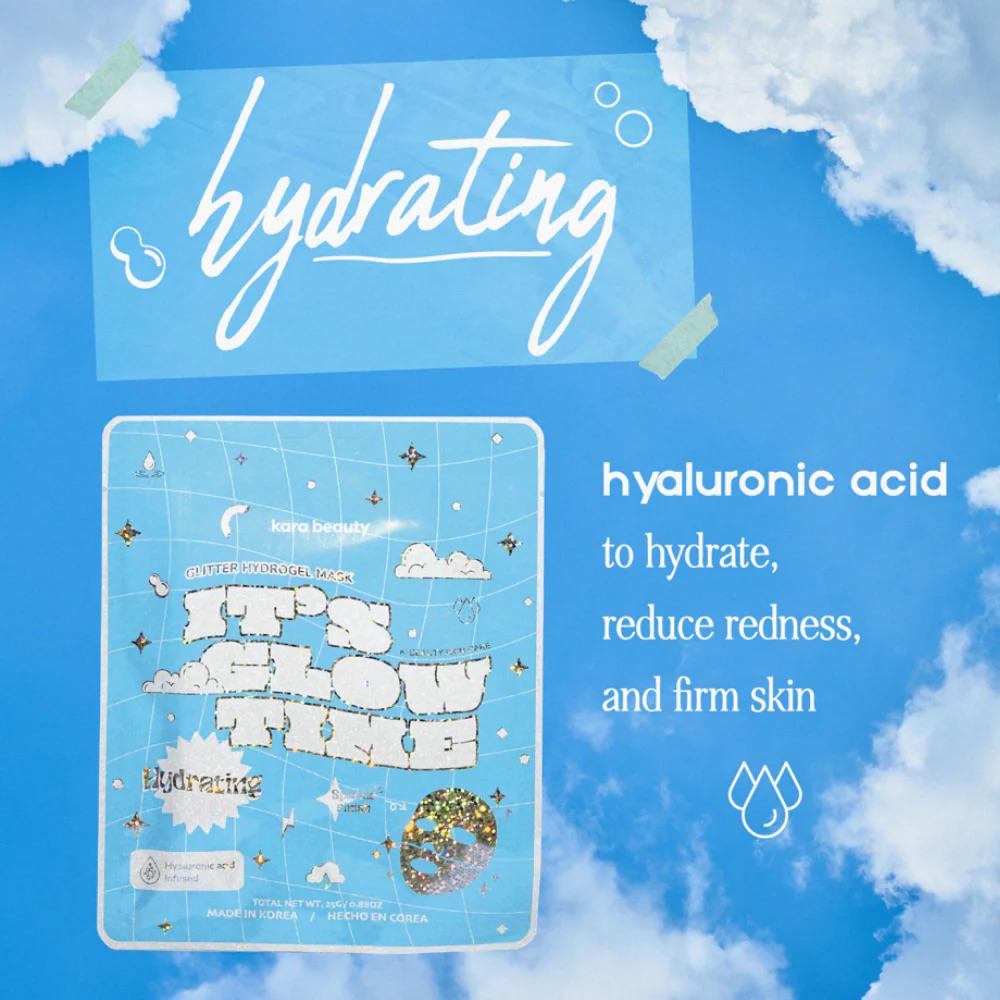 MASCARILLA GLITTER ITS GLOW TIME KARA BEAUTY