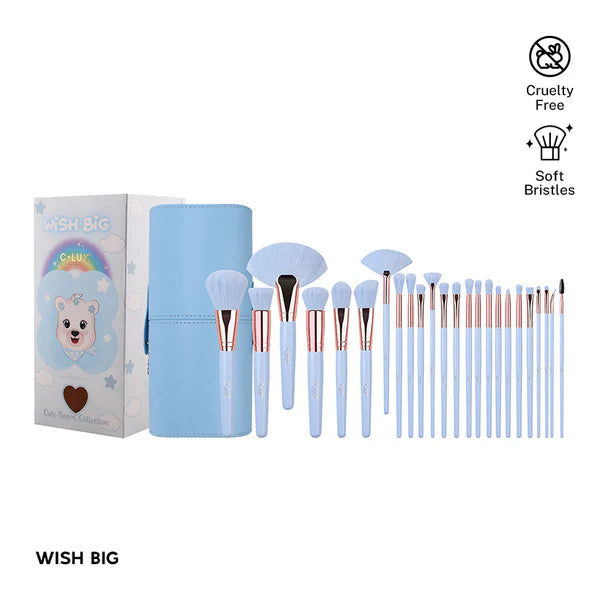 COLECCION BEAR BROCHAS TUBO 24 PCS CLUX