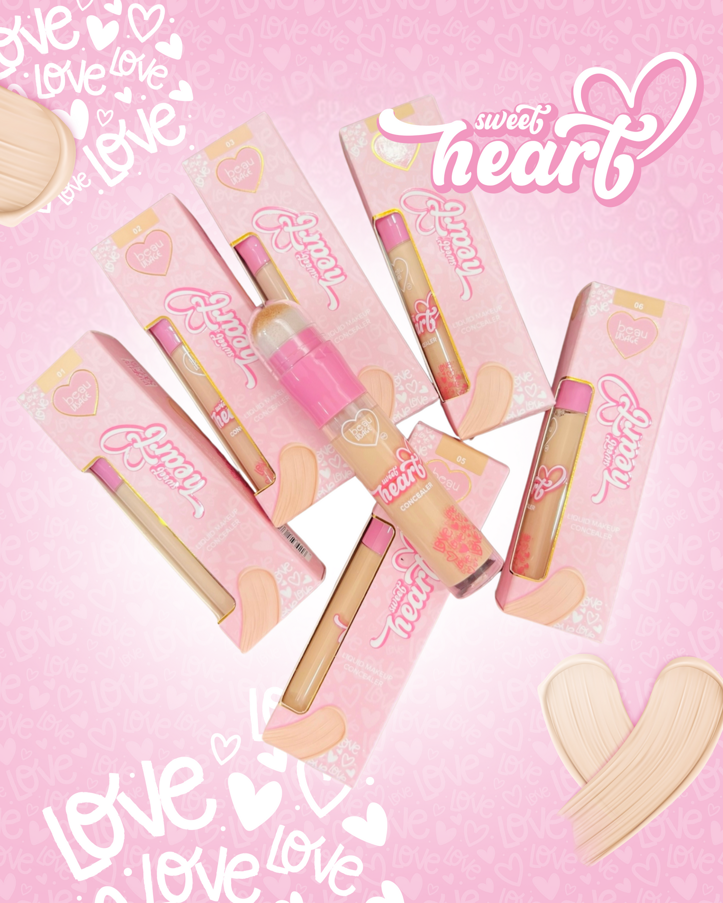 CORRECTOR LIQUIDO SWEET HEART BEAUVISAGE