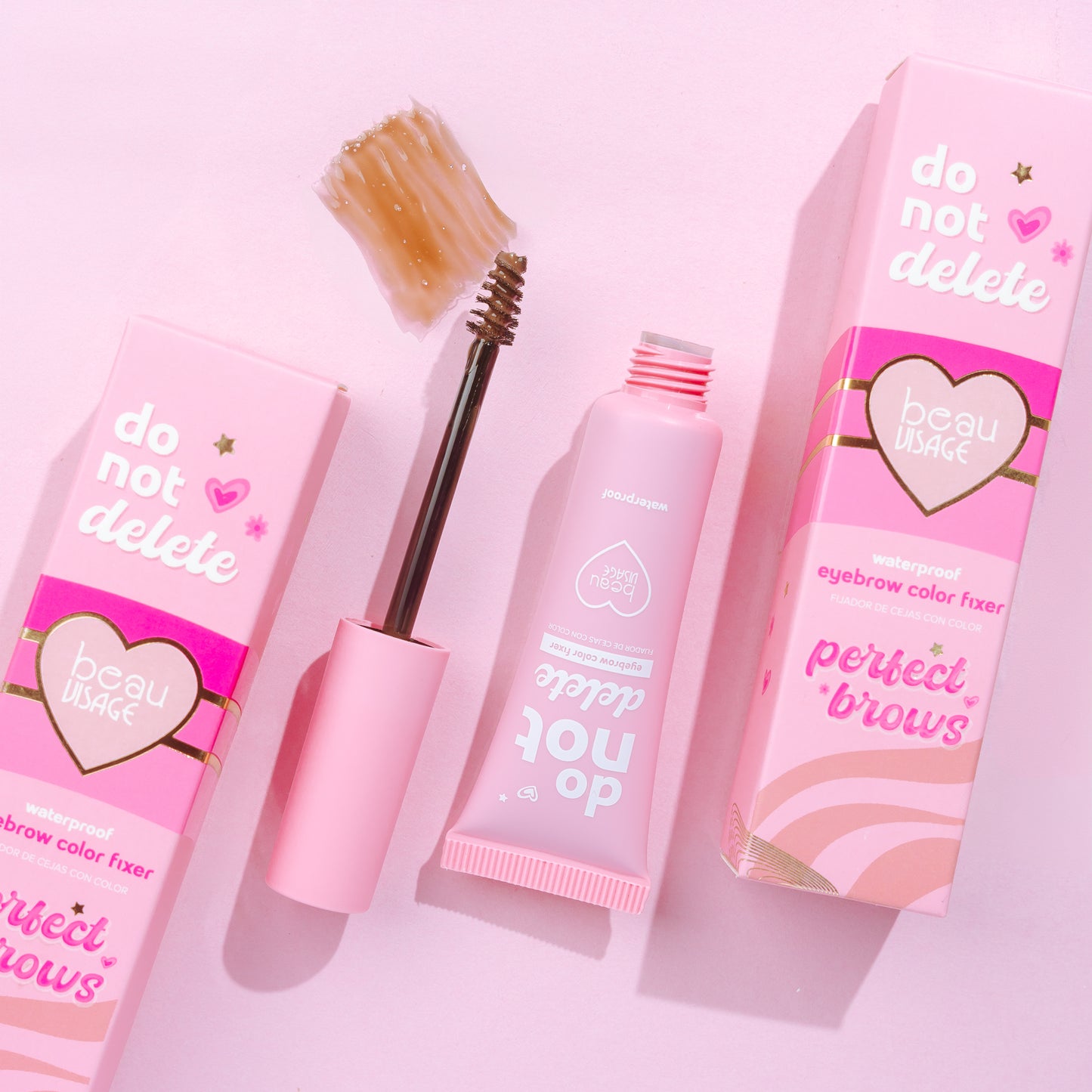 FIJADOR DE CEJAS CON COLOR DO NOT DELETE BEAUVISAGE