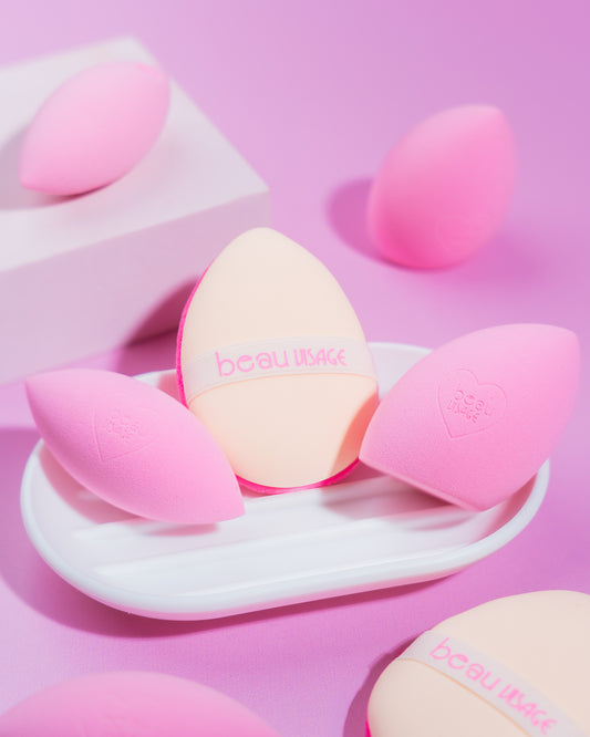SET DE ESPONJAS OVALADAS BEAUVISAGE