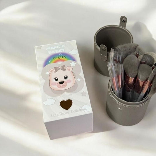 COLECCION BEAR BROCHAS TUBO 24 PCS CLUX