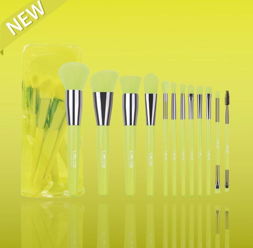 COLECCION NEON BROCHAS 12 PCS CLUX