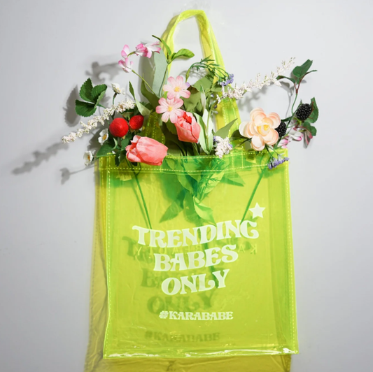 TOTE BAG PLASTICA KARA BEAUTY